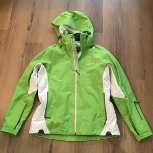 Green Gortex Patagonia Ski Jacket